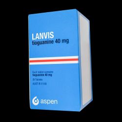 Ланвис (Тиогуанин) таблетки 40мг 25шт в Оренбурге и области фото